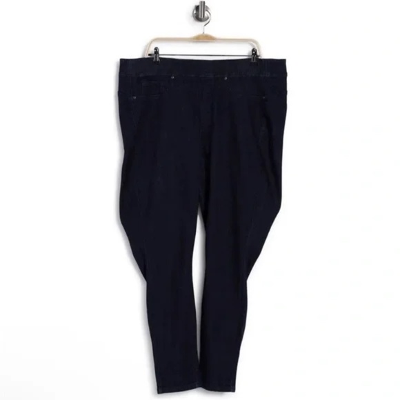 Curves 360 By NYDJ Sculpt Pull-On Leggings Jeans Jeggings in Black Plus Size 28 - Picture 1 of 10
